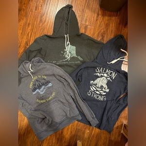 Salmon Sister hoodie set